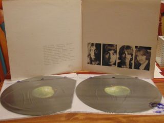 The Beatles White Album Apple 1968 Vinyl 2 Lp Numbered A1498741 Poster Scranton