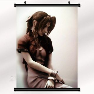 Final Fantasy Fabric Poster With Wall Scroll Decor 60 90cm
