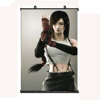 088 Final Fantasy Anime Poster Home Decor Wall Scroll Gift 40 60cm