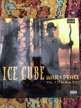 Ice Cube - War & Peace Vol 1 (the War Disc) - Vinyl Record Lp