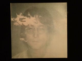 John Lennon - Imagine Lp 1st Press Vinyl The Beatles Org Owner,