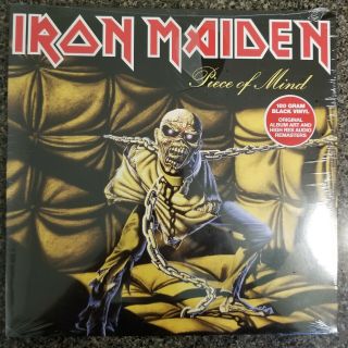 Iron Maiden - Piece Of Mind Vinyl Lp - - Cond - 180 Gram - Bmg14013v