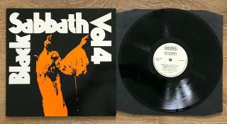 Black Sabbath Vol 4 Lp Vinyl Record
