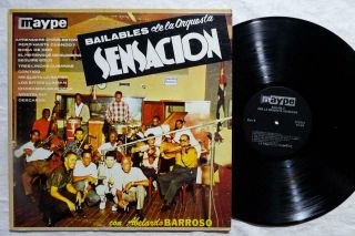 Orquesta Sensacion Bailables De La Orig Latin Guaguanco Lp Vg,