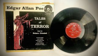 Edgar Allan Poe Tales Of Terror Read By Nelson Olmstead 1956 Vintage Vinyl Rare