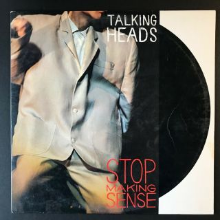 Talking Heads Stop Making Sense 1984 Sire Lp Vinyl David Byrne