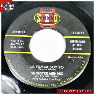 Silvestre Mendez Obanlaese / La Tumba Seeco Killer Mambo Afro Cuban Descarga 45
