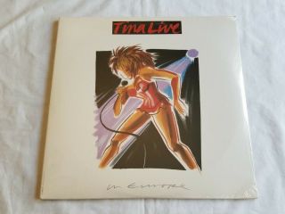 Tina Turner Live In Europe Lp Record Vinyl 1988 Rare