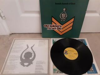 Heads Hands & Feet ‎– Old Soldiers Never Die Vinyl 12 " Us Import,  Insert 1973