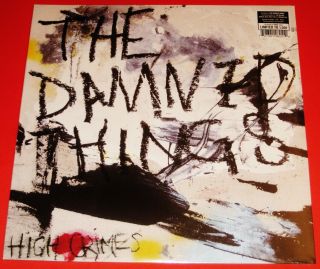The Damned Things: High Crimes - Limited Edition Lp Bone Color Vinyl Record