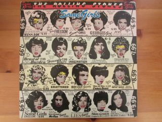The Rolling Stones Lp / Some Girls (vg / Vg 1978)