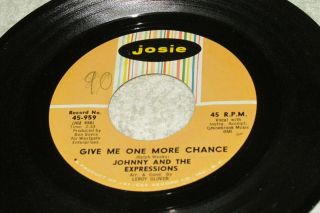 Johnny And The Expressions - Boys And Girls Together - Josie - Northern - Listen