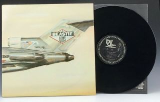 Beastie Boys Licensed To Ill Promo Vinyl Lp Def Jam Recordings Punk Rap Hip Hop