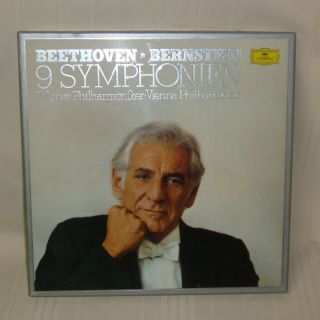 Beethoven - Bernstein - Wiener Philharmoniker ‎– 9 Symphonien - 8 Lp