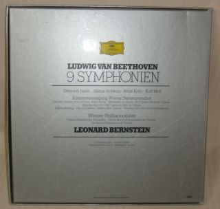 Beethoven - Bernstein - Wiener Philharmoniker ‎– 9 Symphonien - 8 LP 2