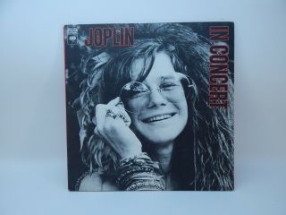 Janis Joplin - Joplin In Concert Double Lp 1972 Columbia C2x31160 Ex Gatefold
