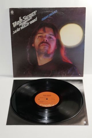 Capitol Records Bob Seger & Silver Bullet Band Night Moves 12 " Vinyl Lp Record