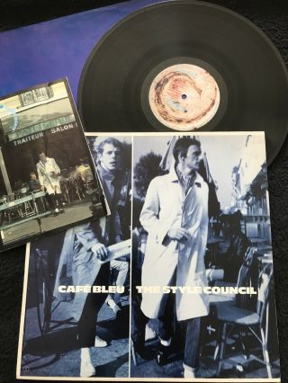 The Style Council - Cafe Bleu 12  Vinyl Lp Inner,  Booklet 1984 1st Pressing Ex