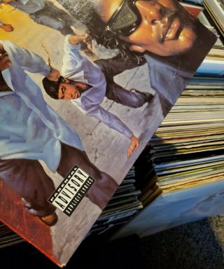 N.  W.  A.  100 Miles And Runnin - Vinyl LP Record OG 1990 Press NWA Eazy E Dr.  Dre 3