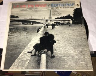 La Vie En Rose Édith Piaf Sings In English Columbia Cl 898 1956 Chanson Ex/ex