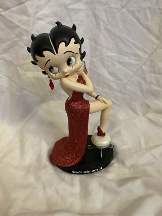 Betty Boop “she’s Still Got It” Red Dress Figurine