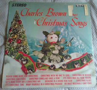 Charles Brown Sings Christmas Songs - King 775 - Vinyl Record Album Lp