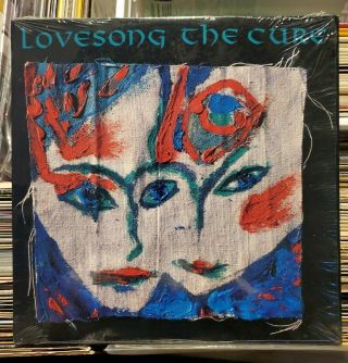 The Cure 12 " Ep Single Love Song Remix Elektra Asylum 066687 1989 Press