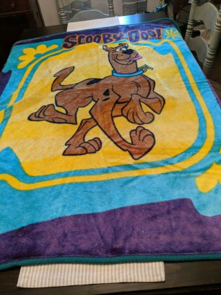 Cartoon Network Scooby Doo Plush Throw Blanket