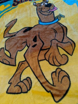 Cartoon Network Scooby Doo Plush Throw Blanket 2