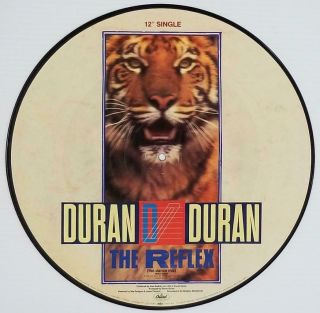 Duran Duran ‎– The Reflex Rare Capitol Records Picture Disc (nm)