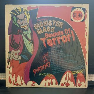 Monster Mash Sounds Of Terror Record Lp Vinyl 70 