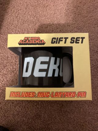 My Hero Academia All Might Gift Set W/heat Changing Mug,  Lanyard And Pin
