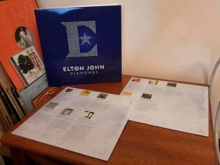 Elton John Diamonds Double Vinyl Lp Set (greatest Hits/best Of) - Rocketman