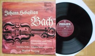 S268 Szeryng & Rybar Bach Violin Concertos Philips Stereo