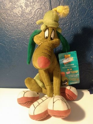 Marvin The Martian Duck Dodgers K - 9 Space Dog 12 " Plush - Looney Tunes