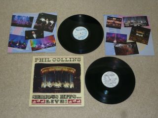 Phil Collins Serious Hits Live Vinyl Double Album Lp Record 33rpm 1990
