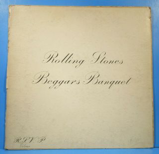 Rolling Stones Beggars Banquet Lp 1968 Press Vg/vg C