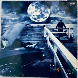 Eminem Slim Shady 1999 Lp Interscope Int2 - 90287 Us Vinyl 2 Lp Mathers Vg,