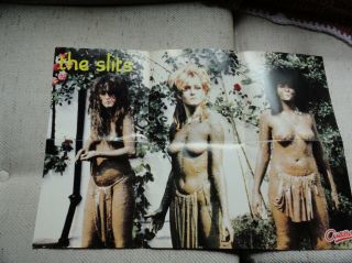The Slits Typical Girls Rare U.  S.  7 " 45 Posterbag Sleeve Antilles 1979 Ans 102