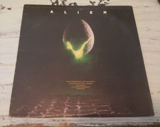 Jerry Goldsmith ‎– Alien - Soundtrack (1979) 20th Century Records – T - 593 Lp