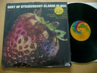 Strawberry Alarm Clock - Best Of.  Rare 1969 Vinyl Lp Nm Shrink Psych