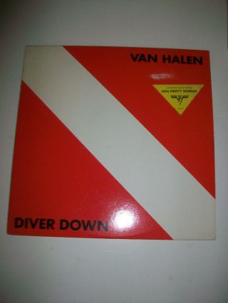 Van Halen - Diver Down Hard Rock - Lp Choice Vinyl - Hype Sticker Inner Sleeve