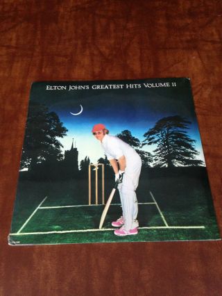 Vintage Elton John Greatest Hits Volume Ii 1977 Record