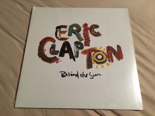 1985 Eric Clapton Behind The Sun Factory 25166 - 1 Vinyl Lp