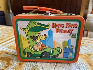 Hong Kong Phooey Hanna Barbera Cartoon Network Metal Lunchbox 1999