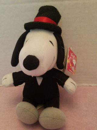 Rare Thanksgiving Snoopy/peanuts Plush Doll Figure Whitman 