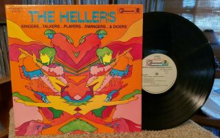 The Hellers Singers Talkers Players Swingers & Doers Lp 1968 Vg,  Electronic