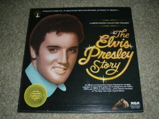 The Elvis Presley Story 5 Lp Box Set Vinyl
