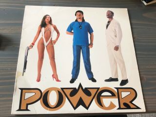 Ice - T Power Vintage Record Album - Orig 1988 Sire Records Vinyl Lp Rare Avg