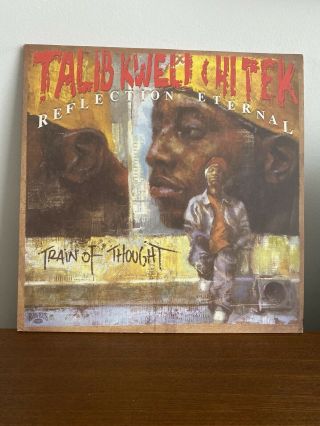 Rare Hip Hop Lp Talib Kweli & Hi Tek Reflection Eternal Train Of Thought Vg,